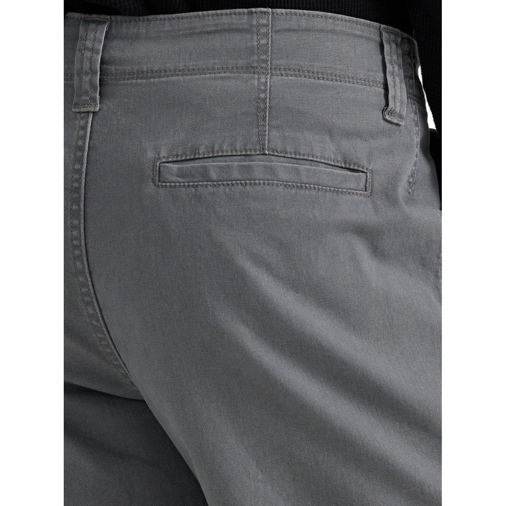 Wrangler Cargo Shorts Mens 44 Relaxed Fit Cotton Gray Outdoors Trail Casual NEW - Picture 5 of 16